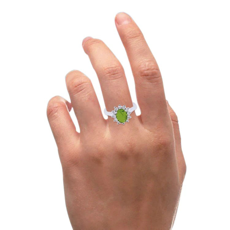  gemstone diamond ring