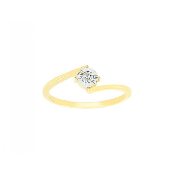 18k Gold Miracle Diamond Ring