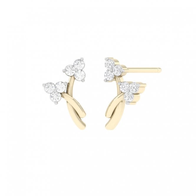 Dainty Charm Diamond Earrings