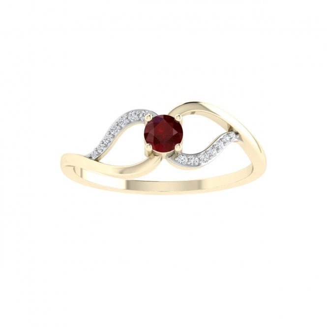 Bella Band Ruby Ring