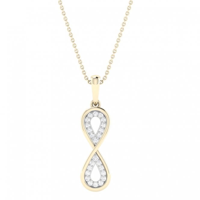 Infinity Diamond Pendant