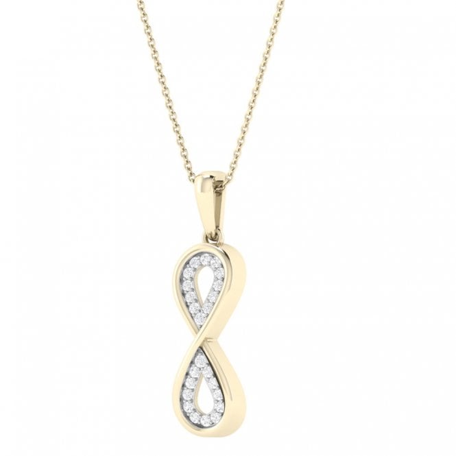 Infinity Diamond Pendant