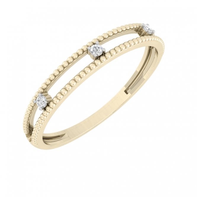 Chic Trio Diamond Ring