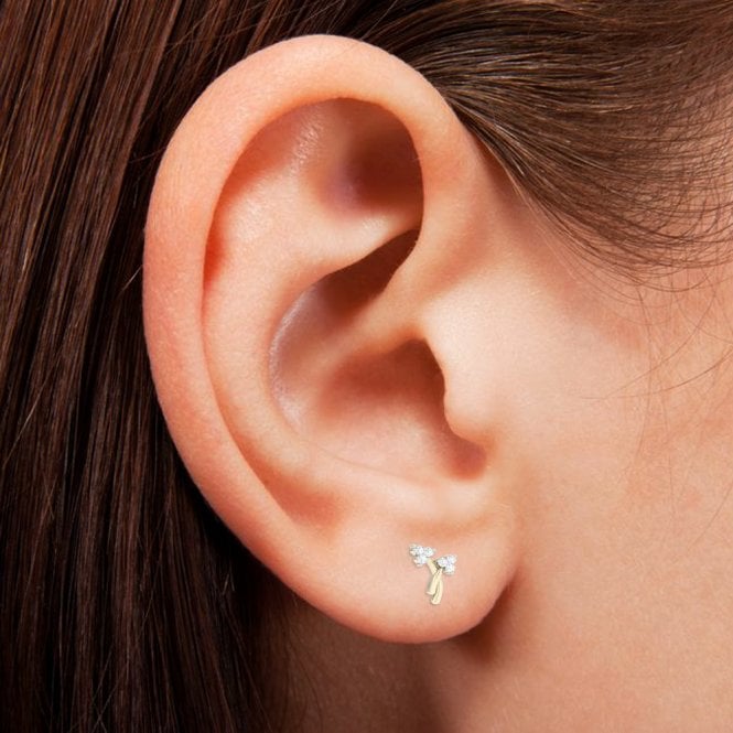 Dainty Charm Diamond Earrings