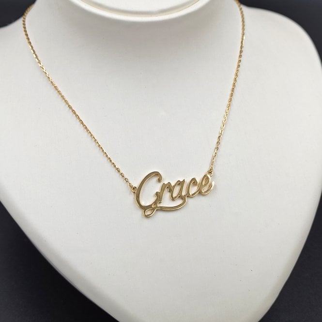 Gold Name Necklace