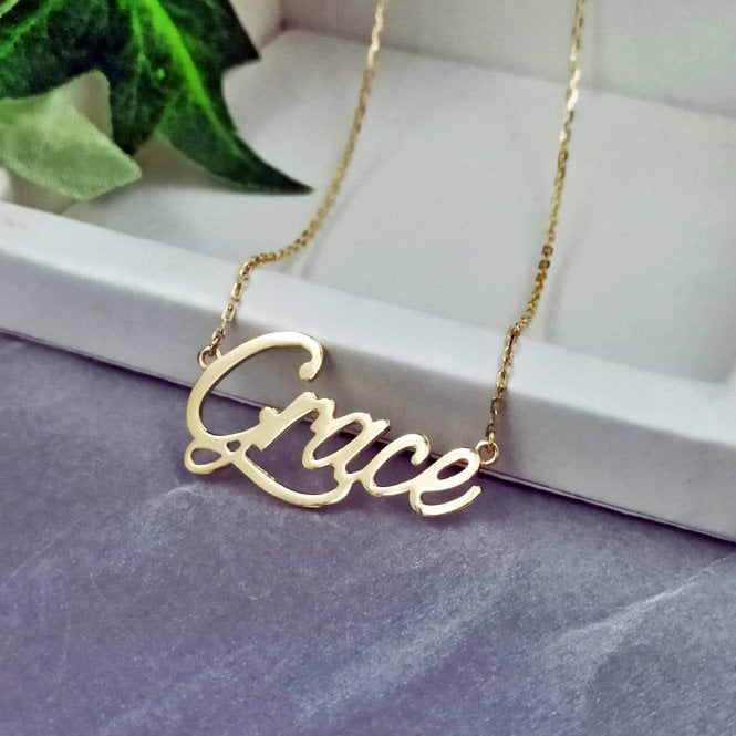 Gold Name Necklace