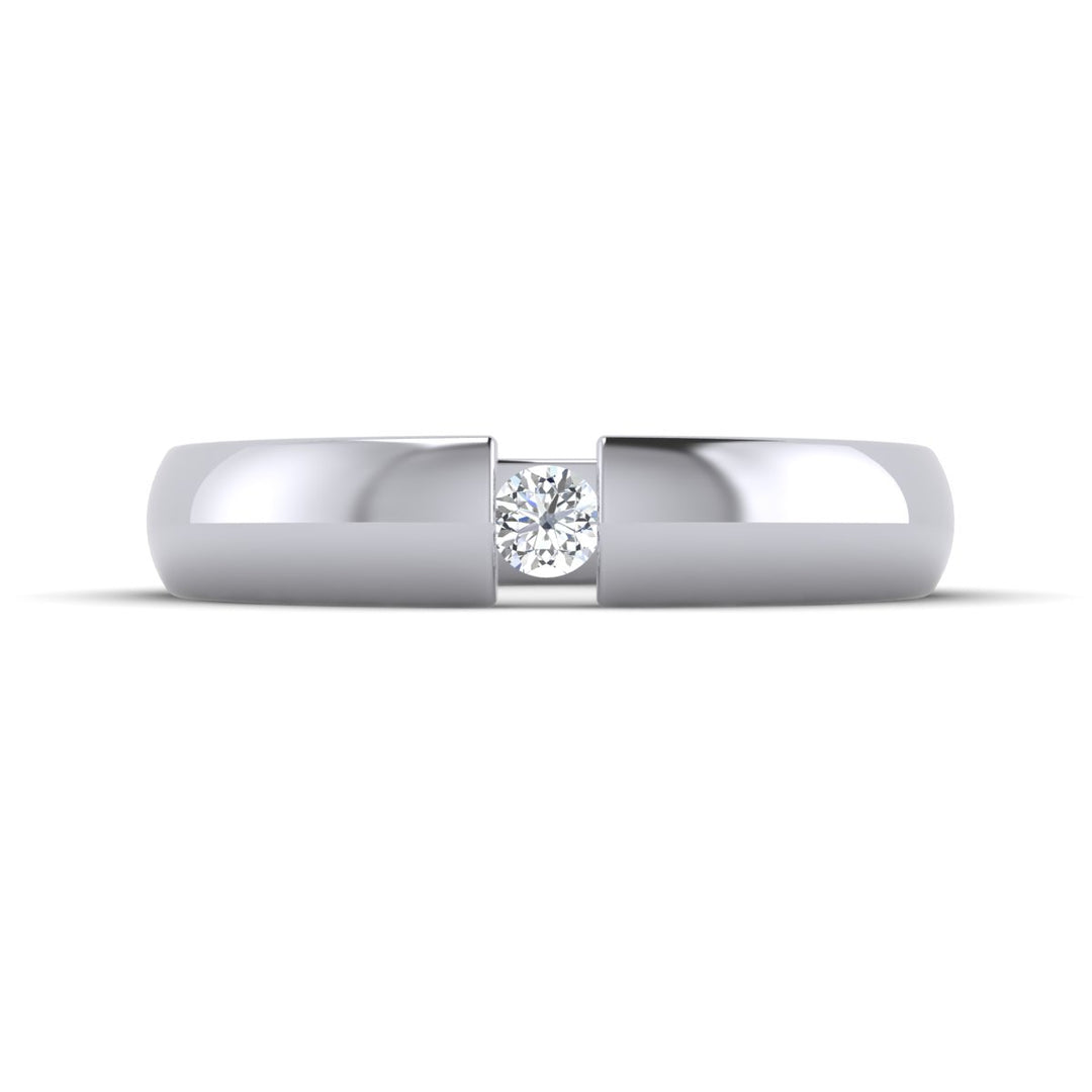 Diamond Wedding Band for Men