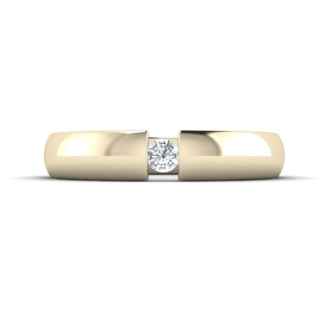 Diamond Wedding Band for Men