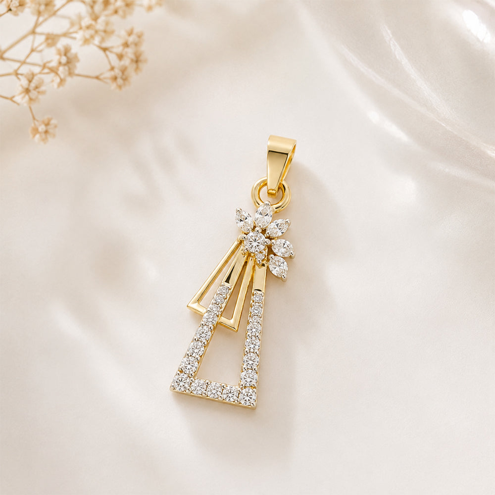 Diamond Daisy Pendant Charm