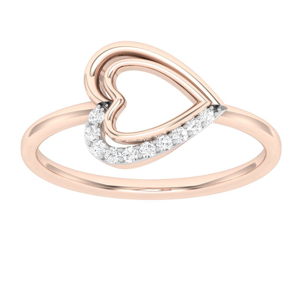 Bella Heart Diamond Ring