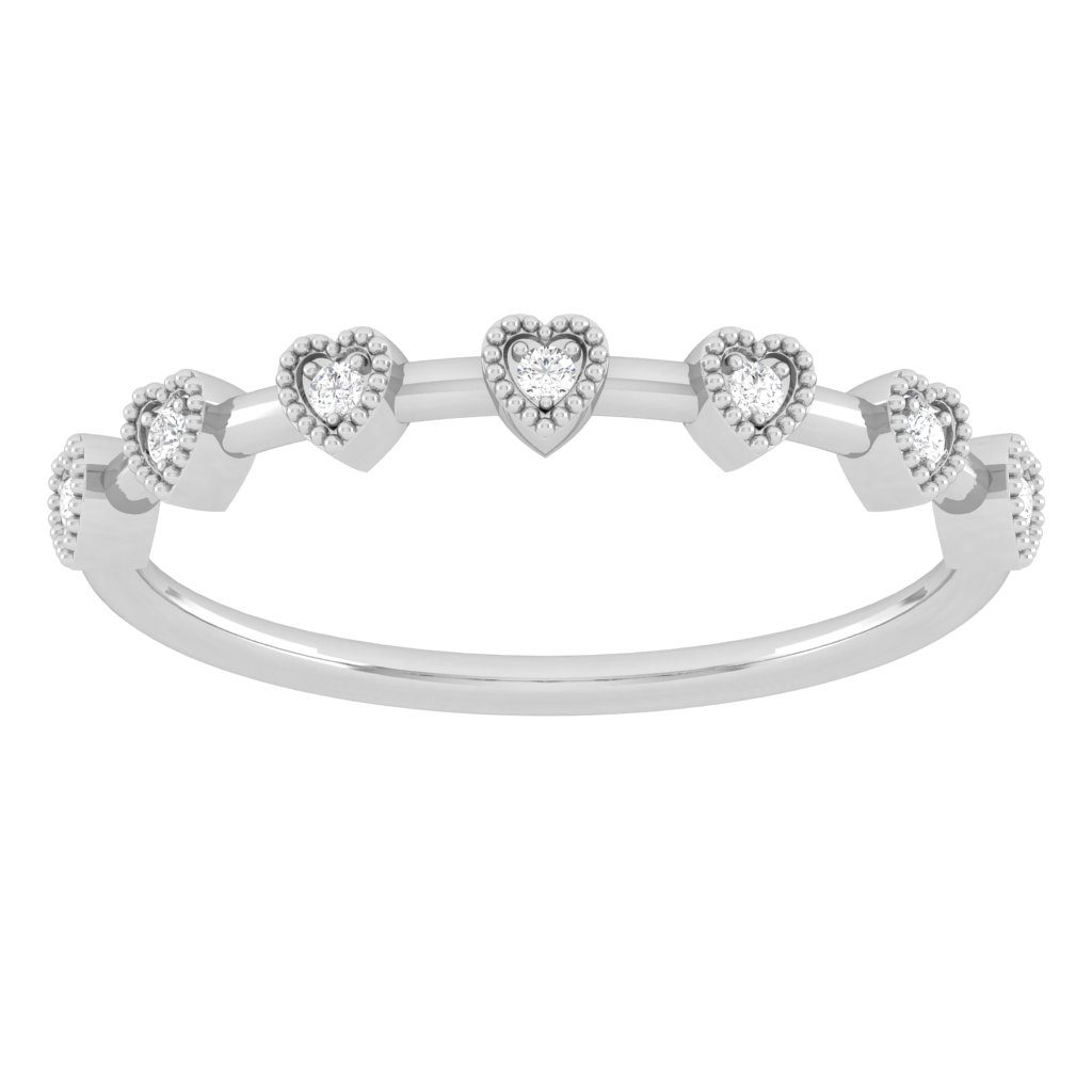 Heart Constellation Diamond Ring