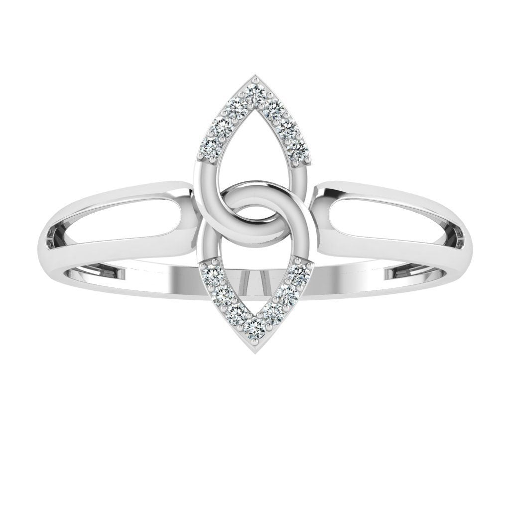 Designer Pear Diamond Ring