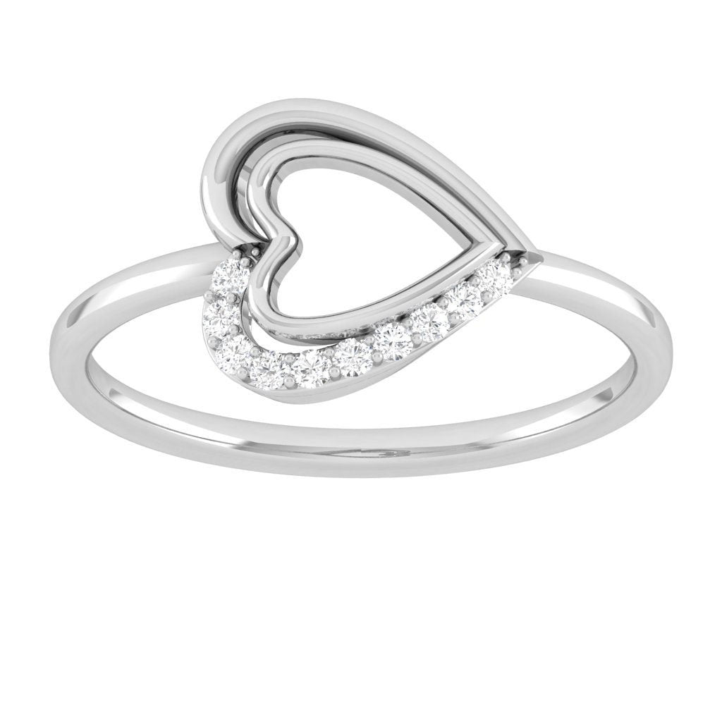 Bella Heart Diamond Ring