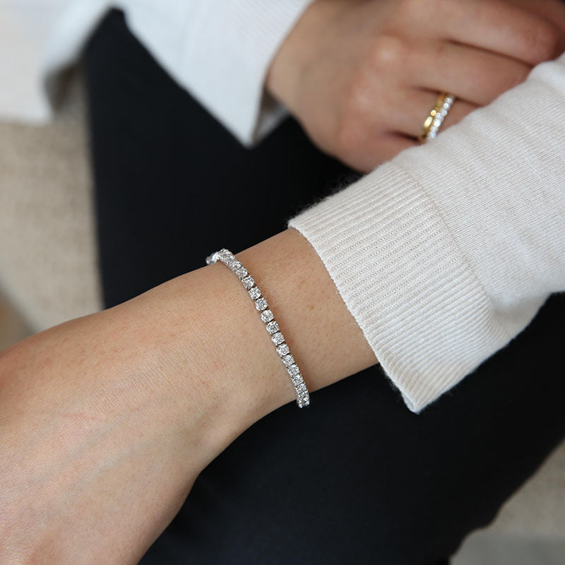 8 ct Diamond Tennis Bracelet