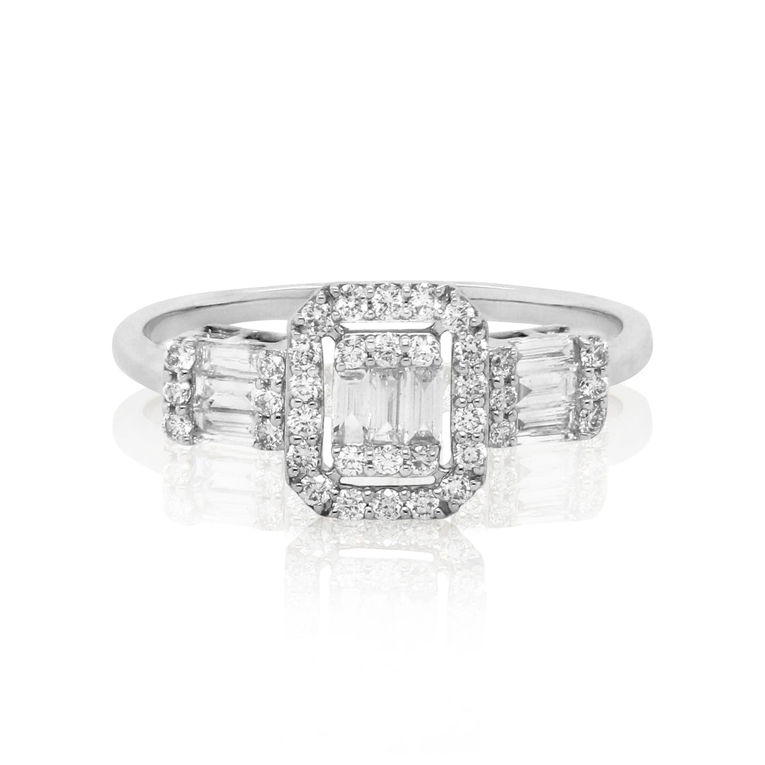 Harmony Baguette Diamond Ring