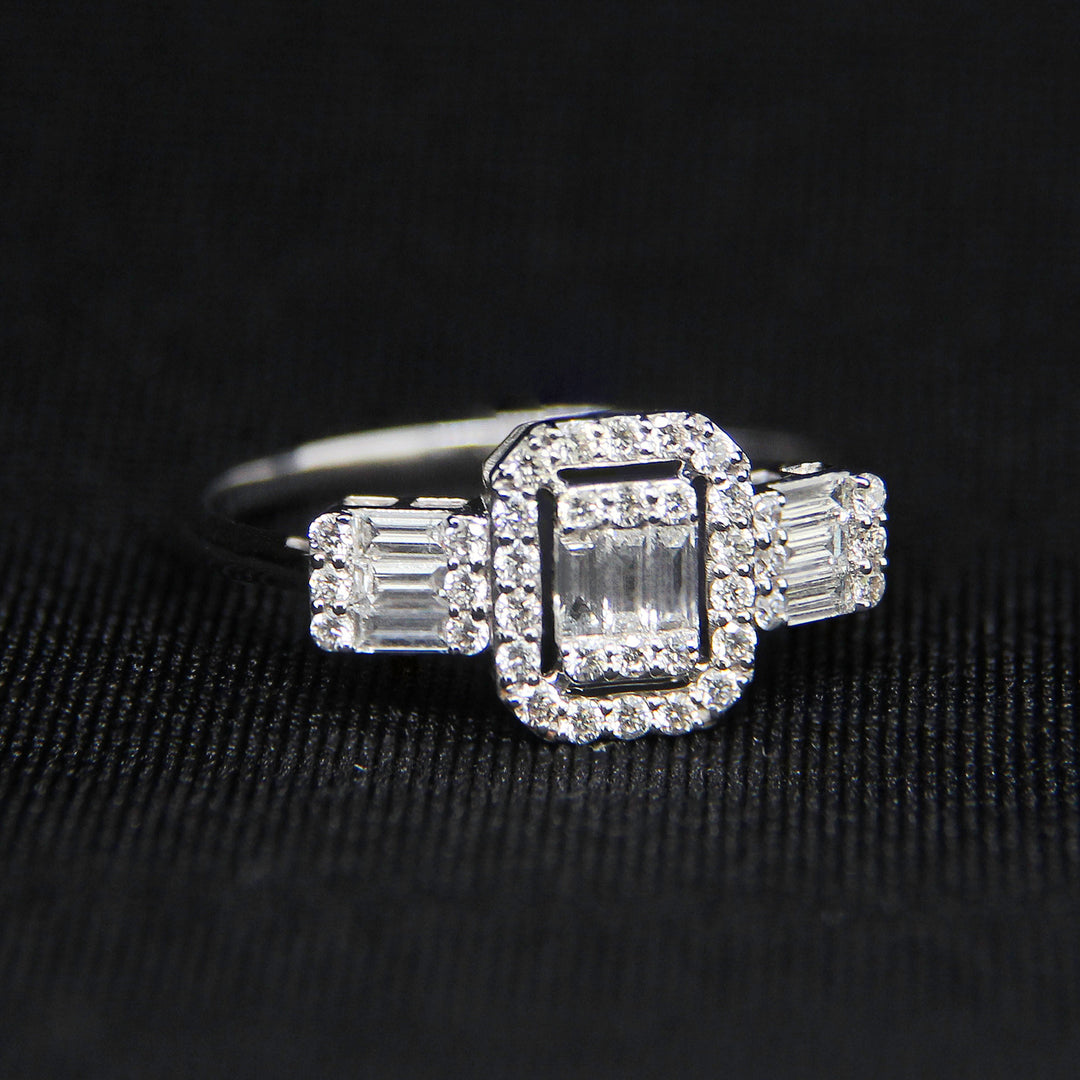 Harmony Baguette Diamond Ring