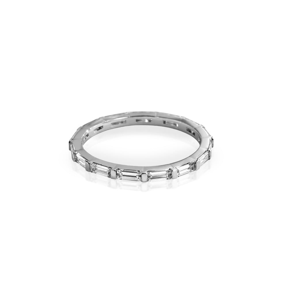 Baguette Cut Diamond Eternity Band