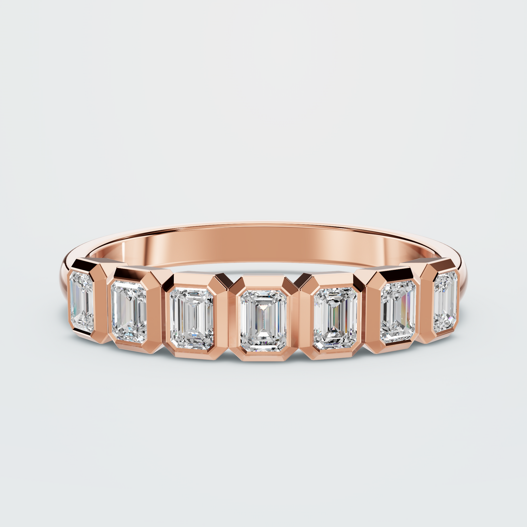 Hailey Emerald Diamond Ring