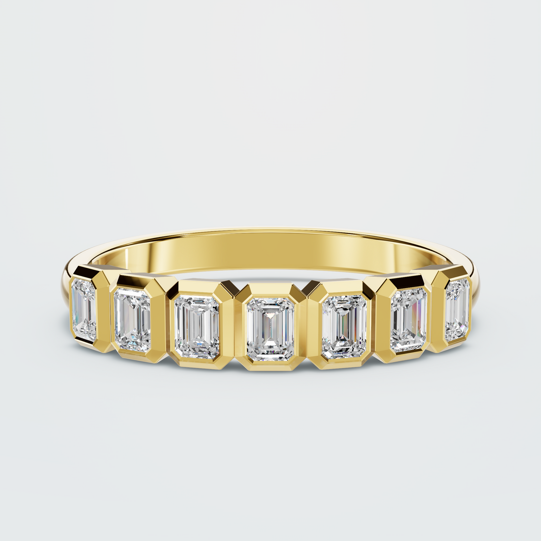 Hailey Emerald Diamond Ring