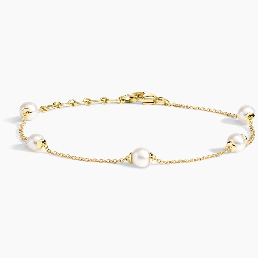 Lucky 18K Pearl Gold Bracelet