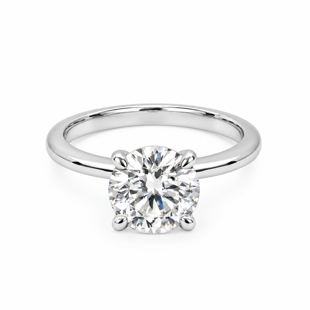 Round Brilliant Diamond Solitaire