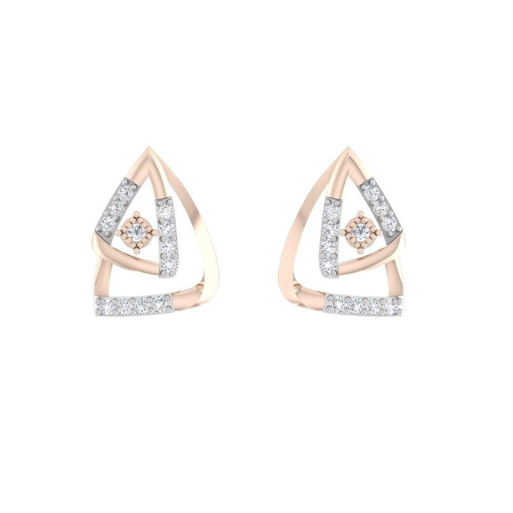 Glam Sparkle Diamond Earrings