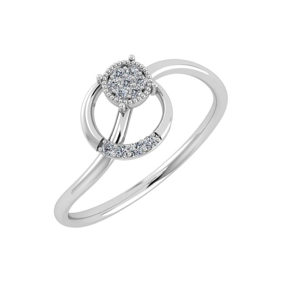 Circle of Love Diamond Ring