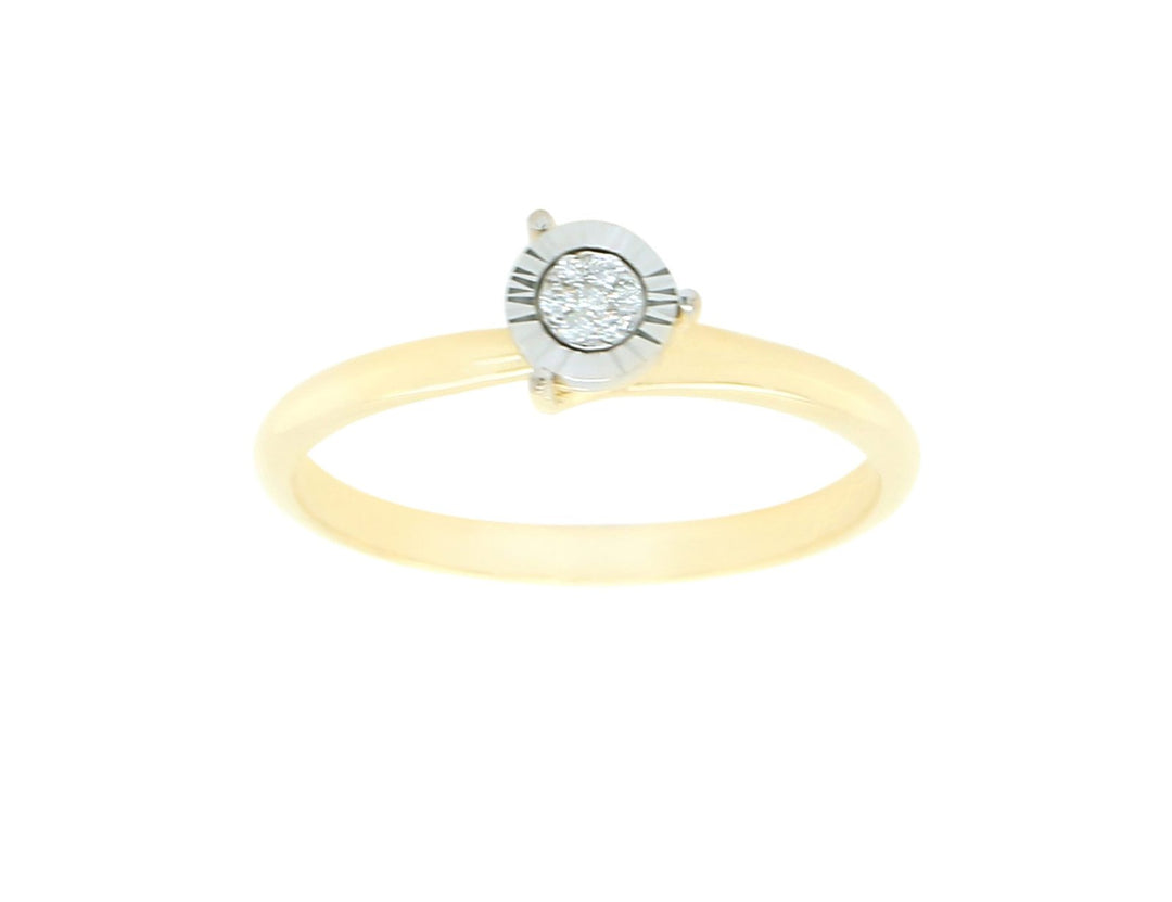 Dainty Miracle Plate Ring