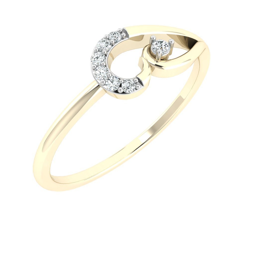 Aura Gold Diamond Ring