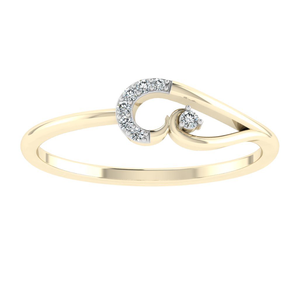 Aura Gold Diamond Ring