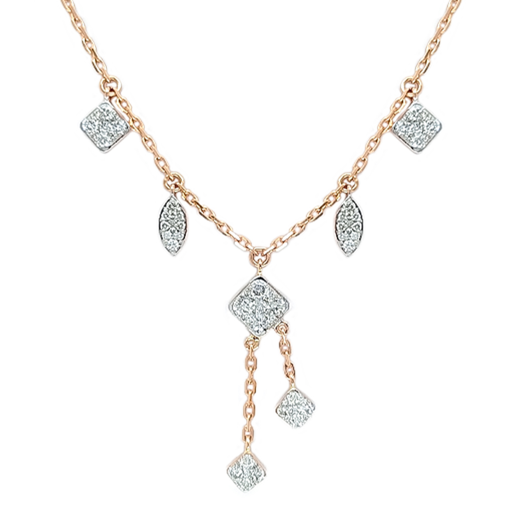 Elegant Rose Gold Necklace
