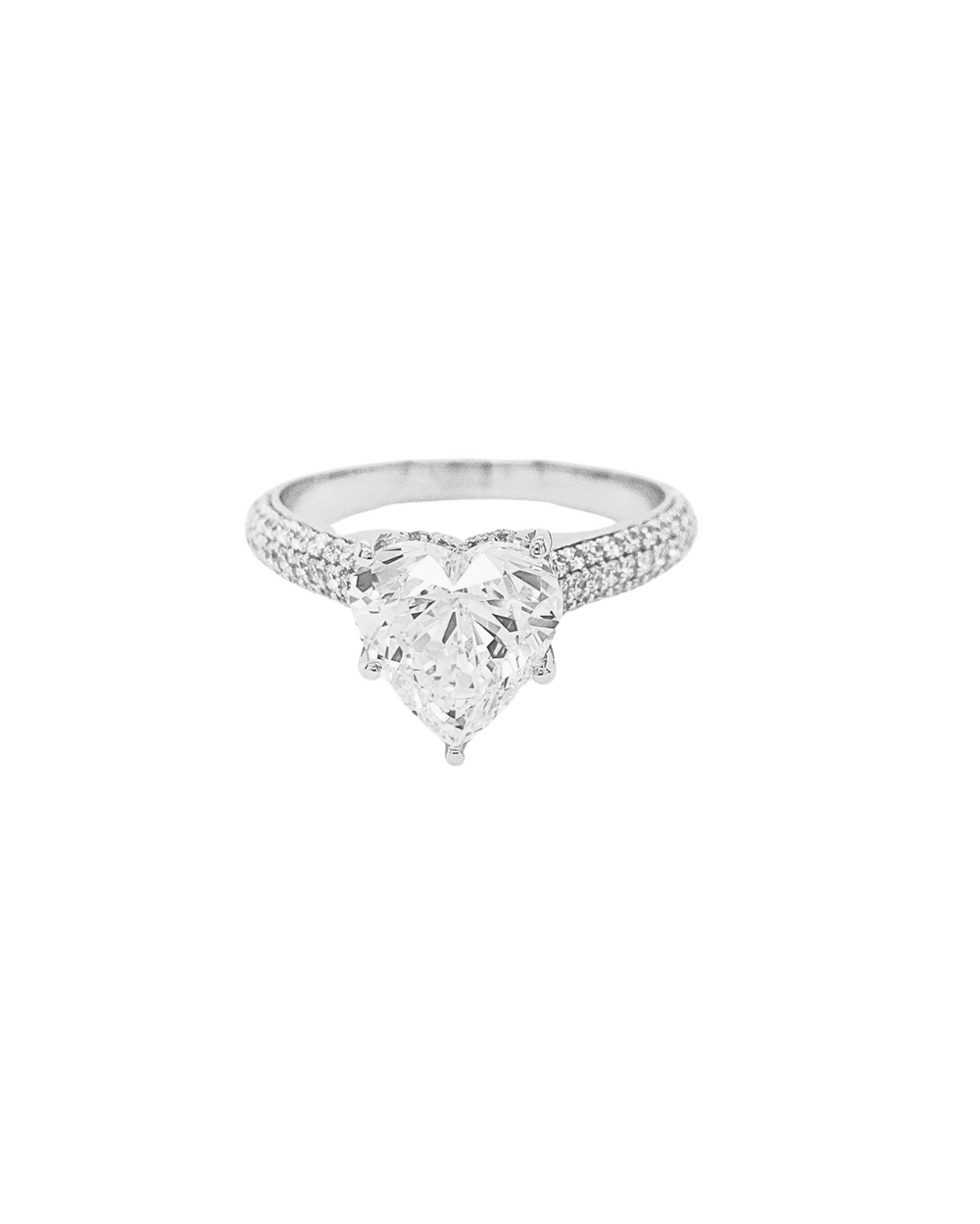 Celestial Heart Halo Ring
