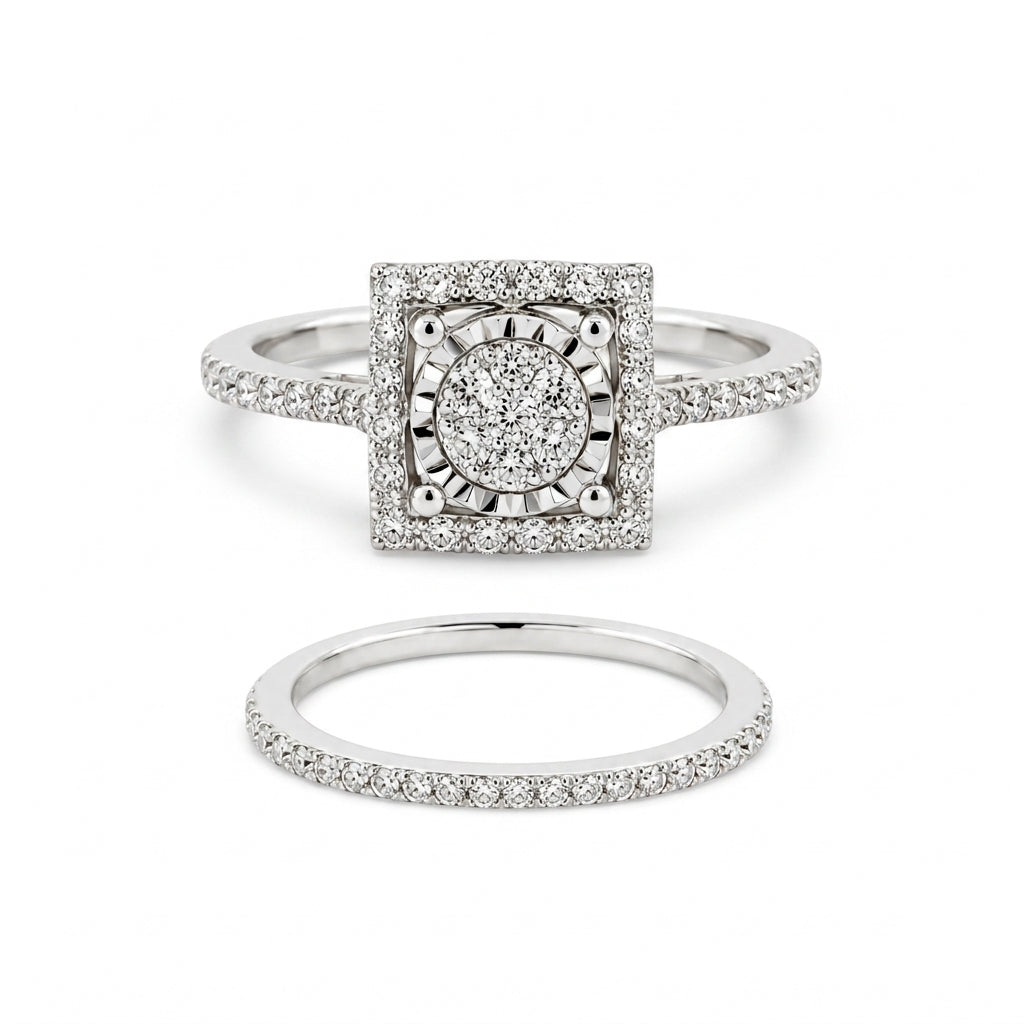 Miracle Plate Diamond Ring