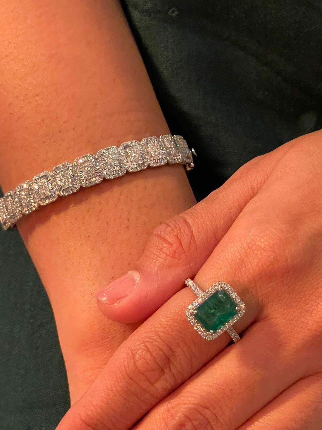 Royal Emerald Diamond Ring