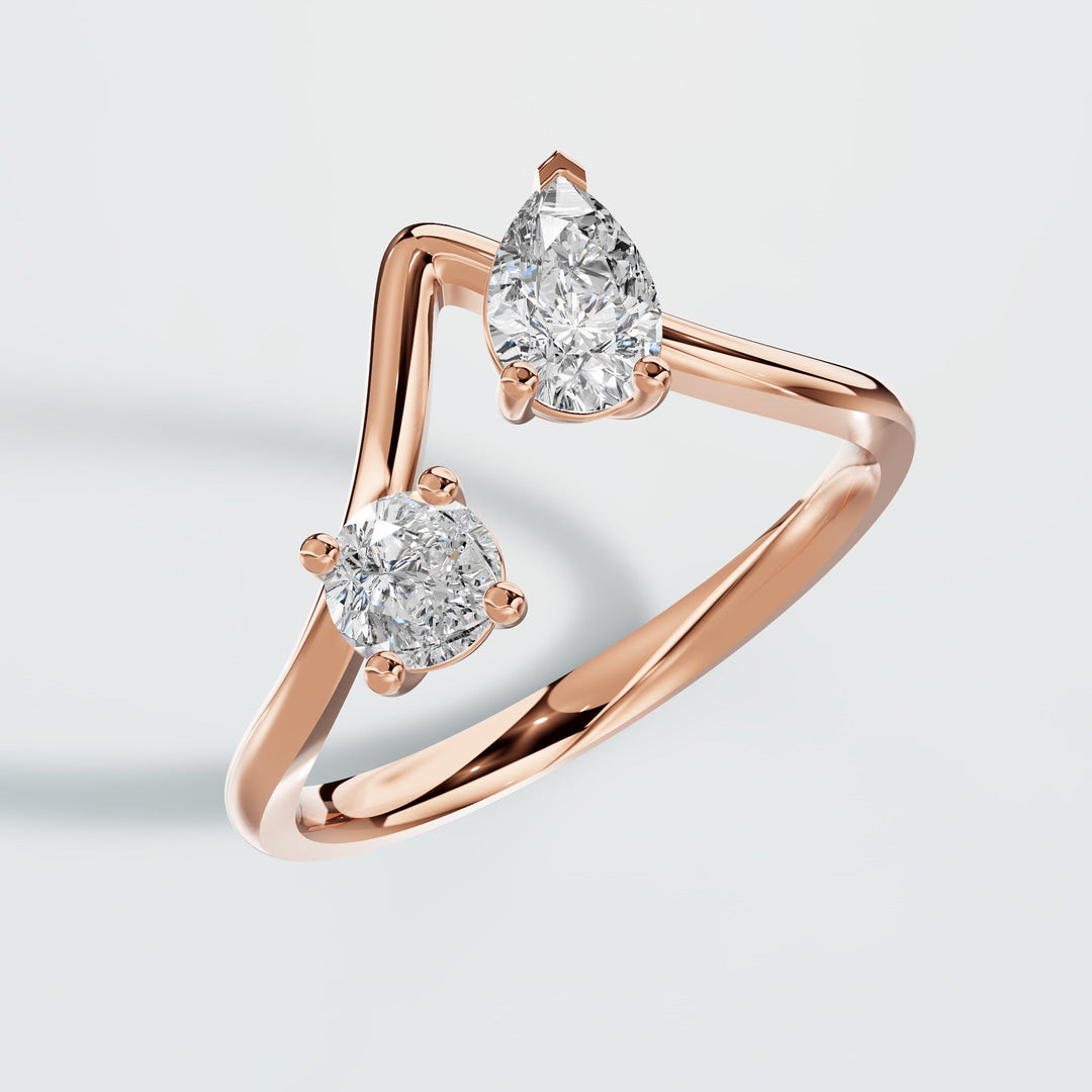Dewdrop & Dawn Diamond Ring