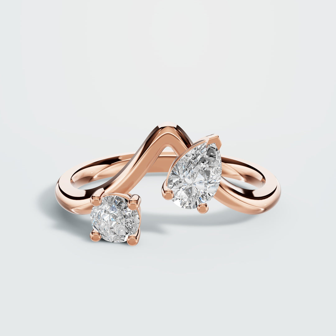 Dewdrop & Dawn Diamond Ring