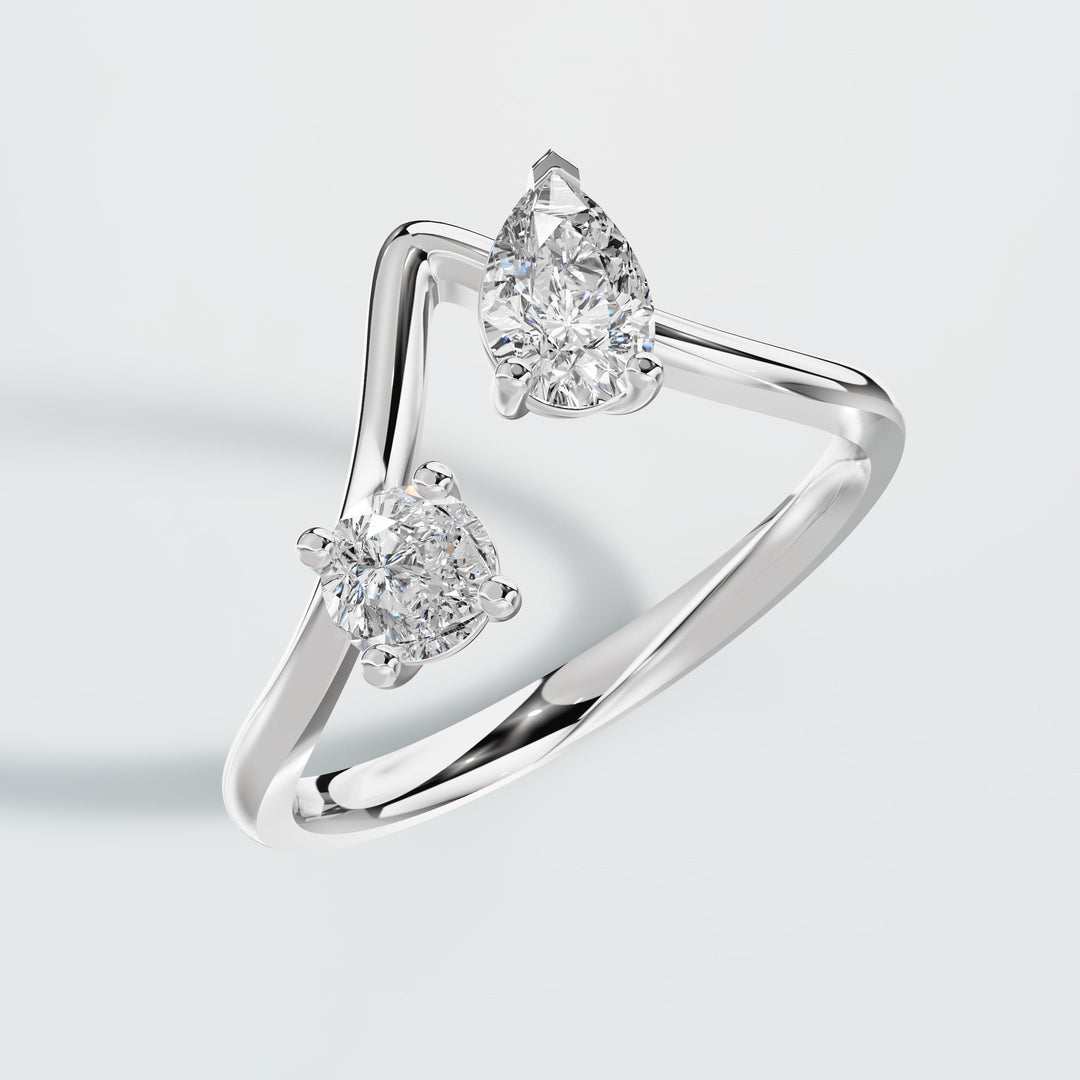 Dewdrop & Dawn Diamond Ring
