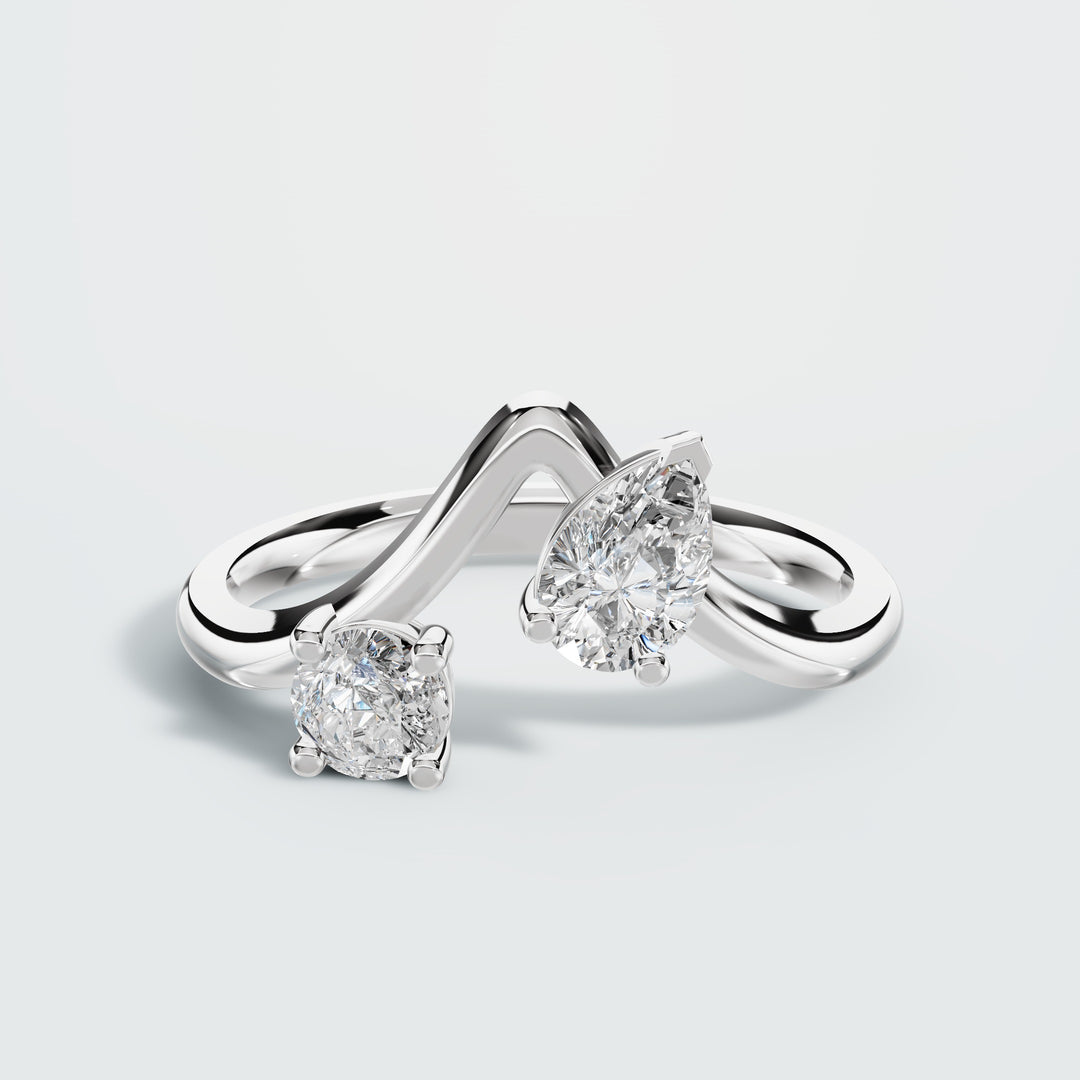 Dewdrop & Dawn Diamond Ring