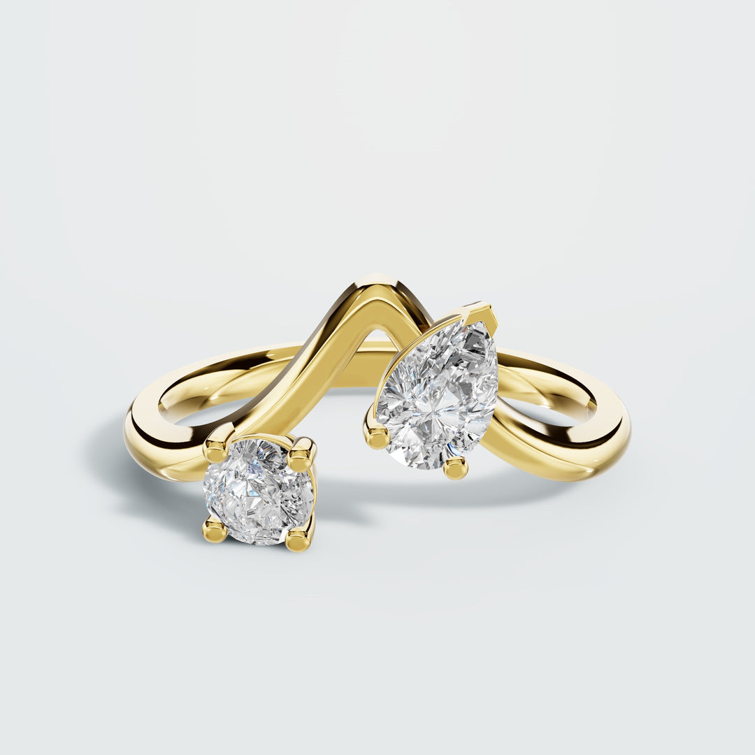 Dewdrop & Dawn Diamond Ring