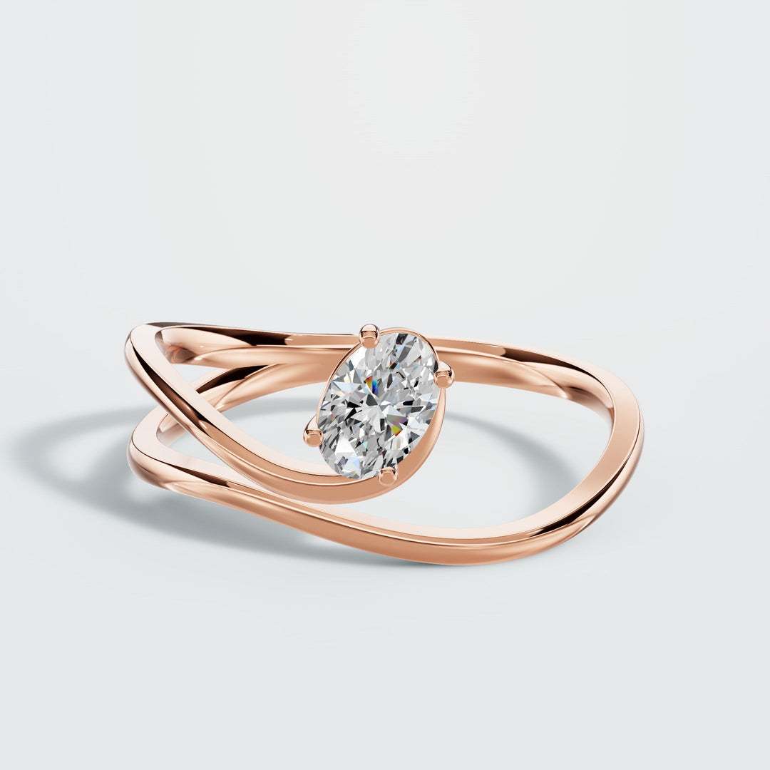 Ribbon of Love Diamond Ring