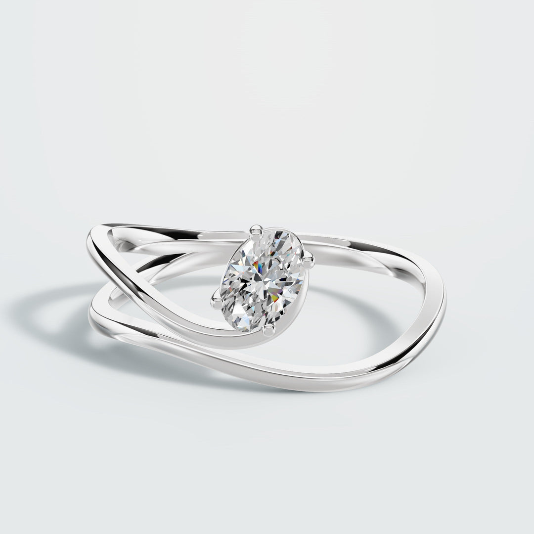 Ribbon of Love Diamond Ring