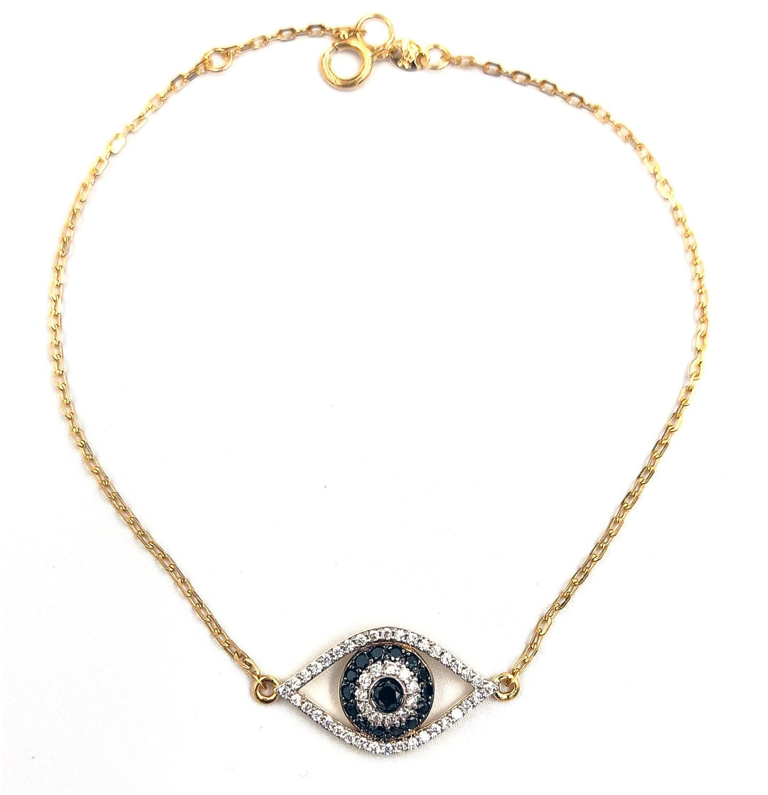 Evil Eye Diamond Bracelet