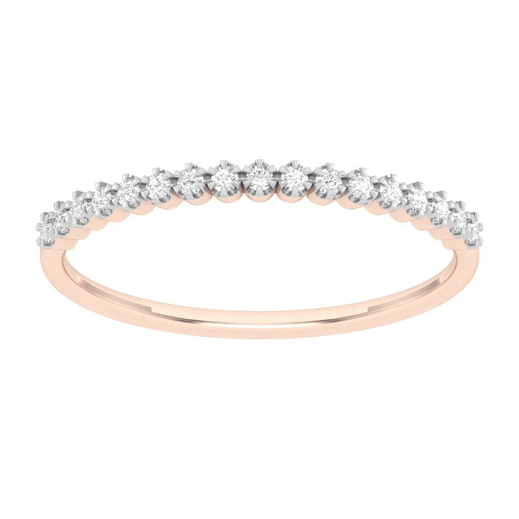 Gracious Bar Set Ring