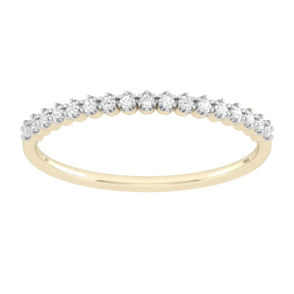 Gracious Bar Set Ring