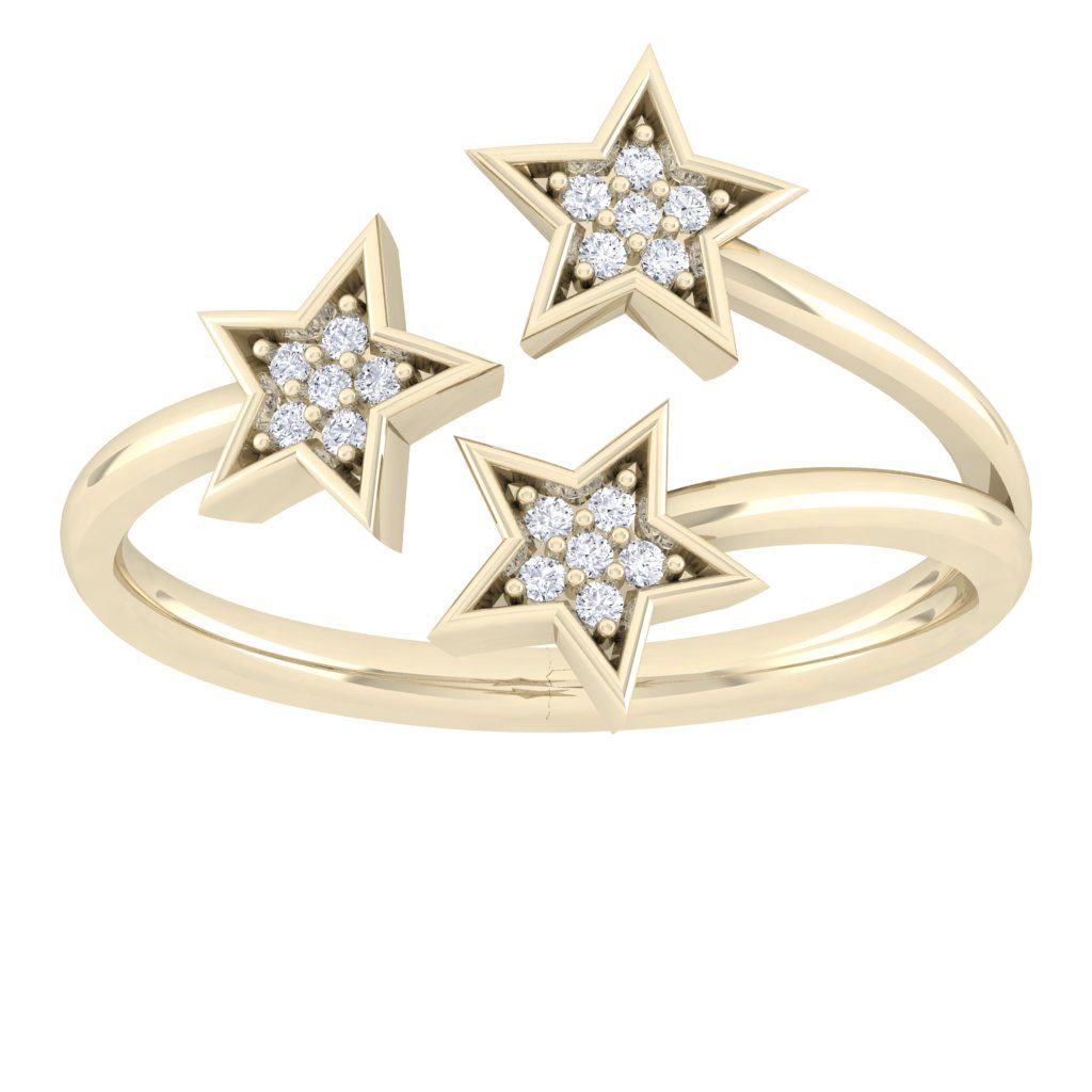 Miracle Star Diamond Ring