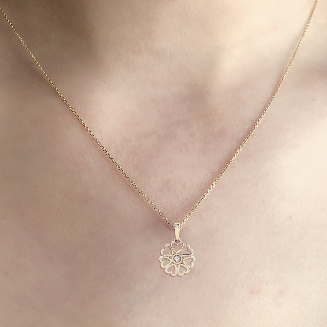 Bella Heart Diamond Pendant