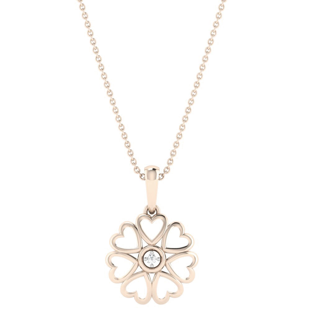 Bella Heart Diamond Pendant