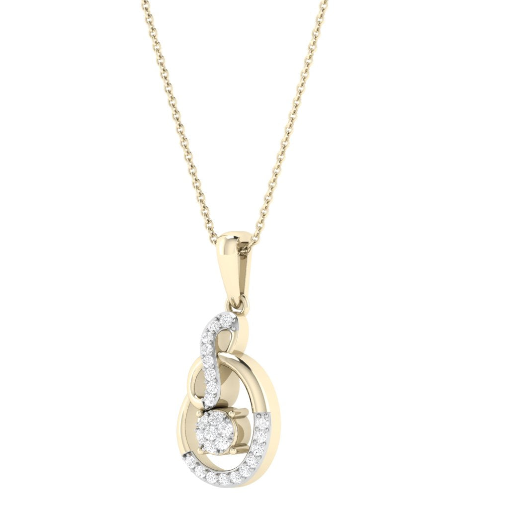 Alluring Diamond Pendant