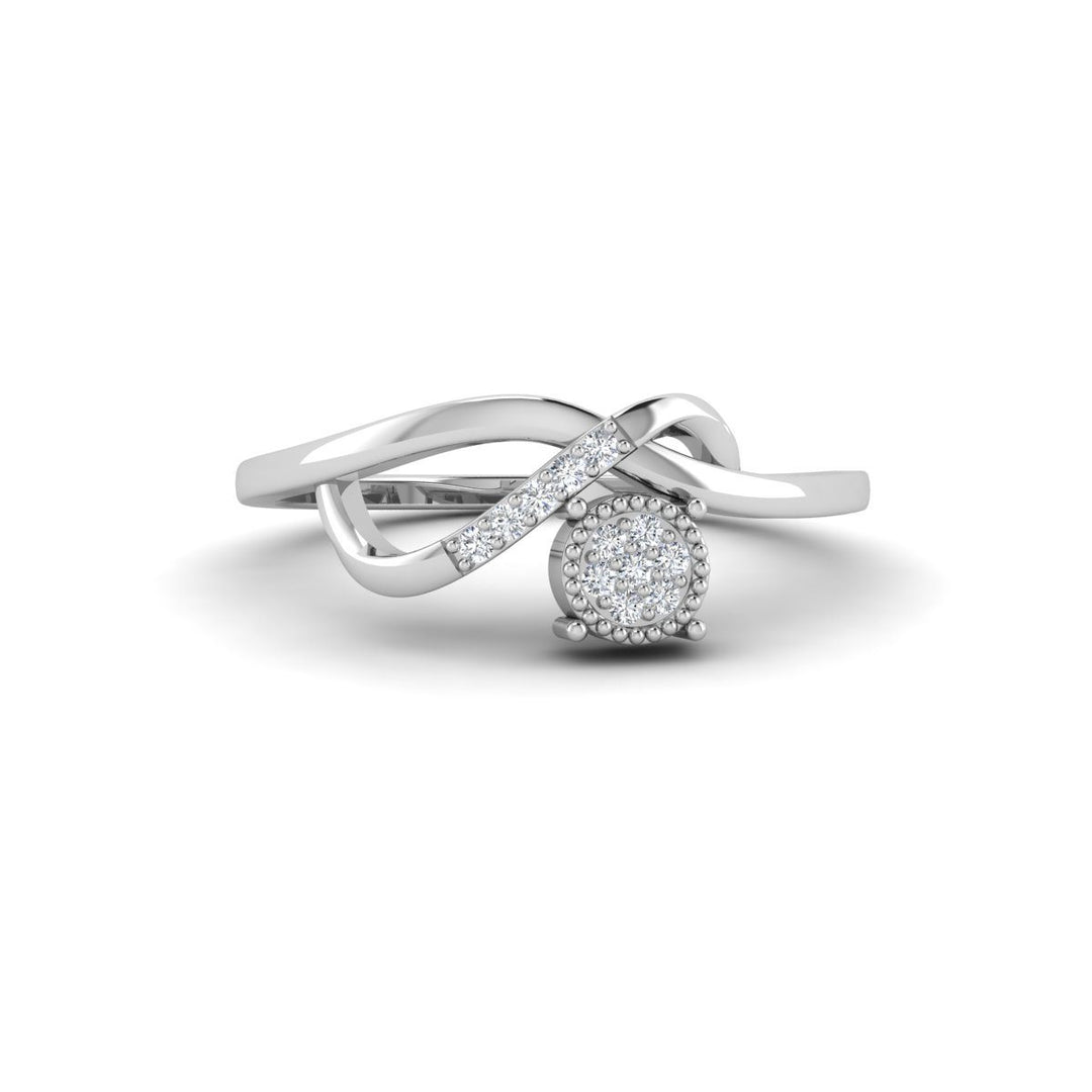 Dainty Diamond Promise Ring