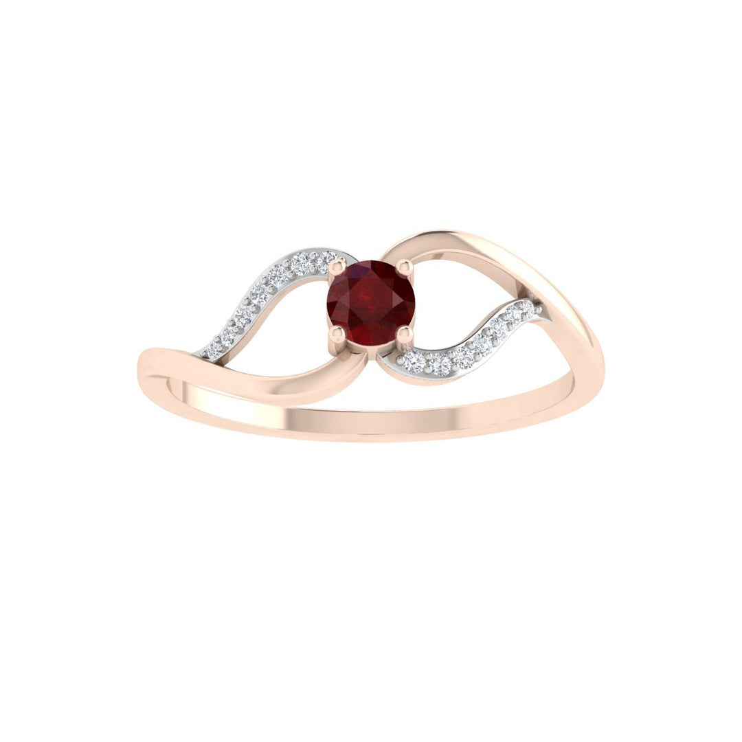 Bella Band Ruby Ring